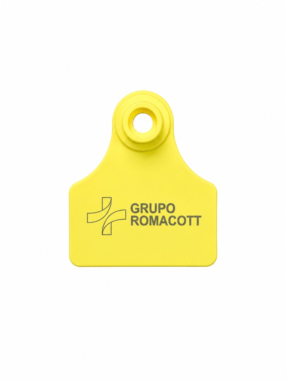 Arete pequeño en TPU color amarillo